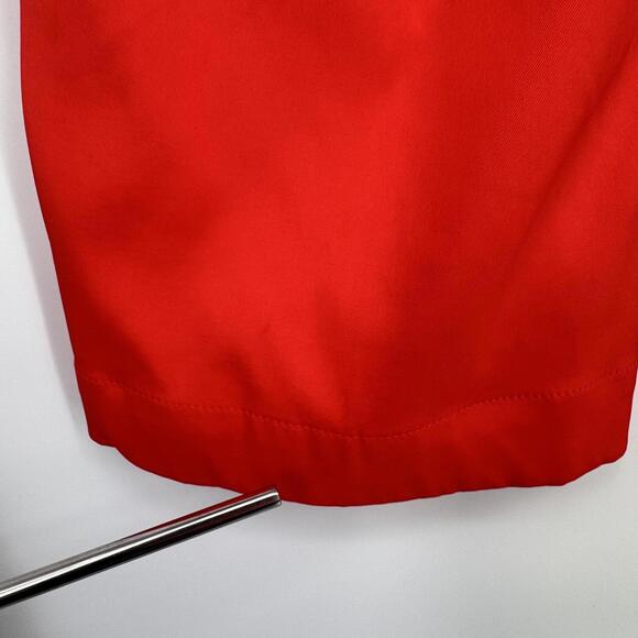 Nike Golf Pants Mens 38x33 Red/Orange Dri-FIT Stretch Flat Front Performance - Picture 6 of 16